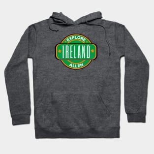 Allen, Ireland - Irish Town Hoodie